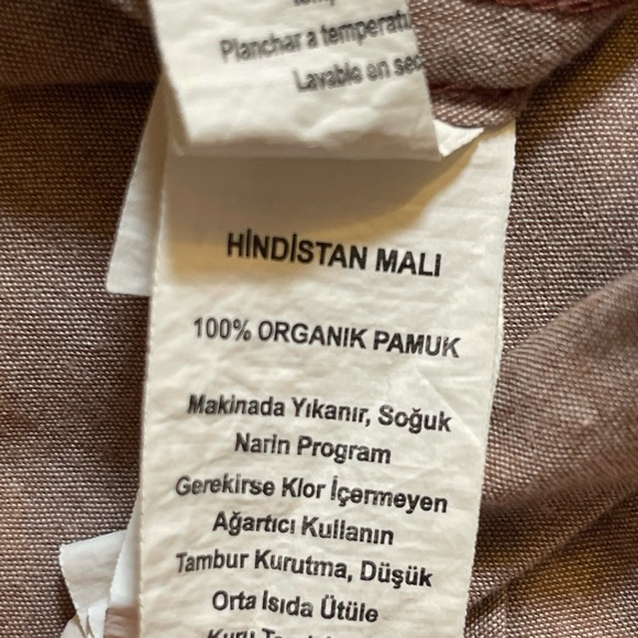 PrAna Broderick Hiking Shirt Large Organic Cotton Outdoors Casual Mens - Picture 11 of 13